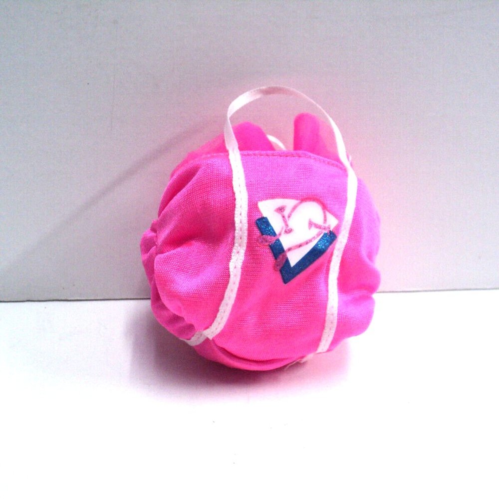 Barbie All Stars Dance/Gym Bag Converts to Tutu Vintage 1989 BAG ONLY 3.5 x 2.5"